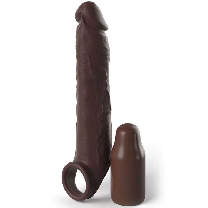 FANTASY X- TENSIONS – PIPEDREAMS EXTENSION W STRAP 17,78 CM BROWN