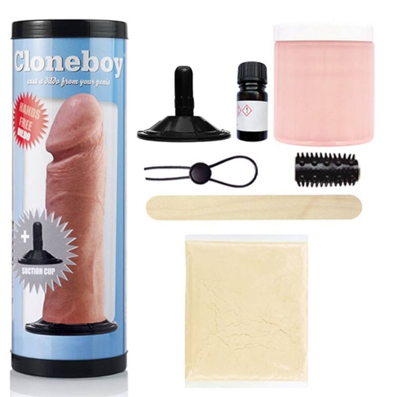 CLONEBOY – DILDO  SUCTION CAP PINK