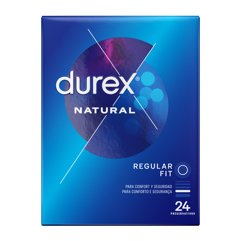 DUREX – NATURAL CONDOMS 24 UNITS