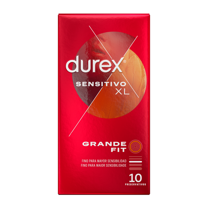 DUREX – SENSITIVE XL CONDOMS 10 UNITS