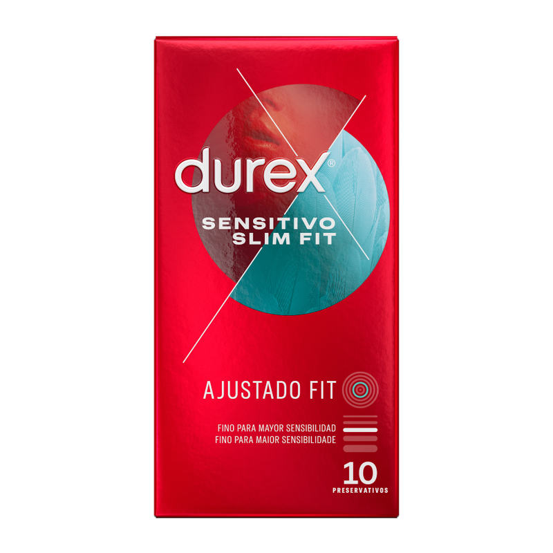 DUREX – SENSITIVO SLIM FIT 10 UNITS