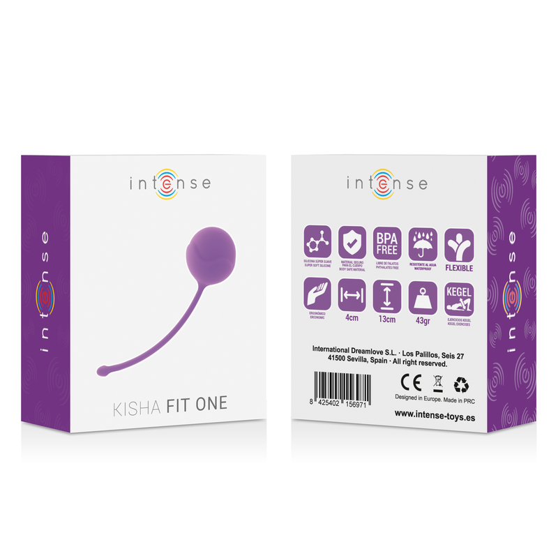 INTENSE - KISHA FIT ONE SILICONE KEGEL LILAC - Image 3