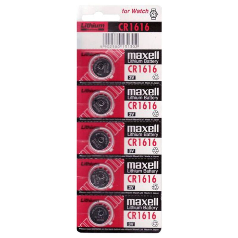 MAXELL – BATTERY LITIO CR1616 3V 5UDS