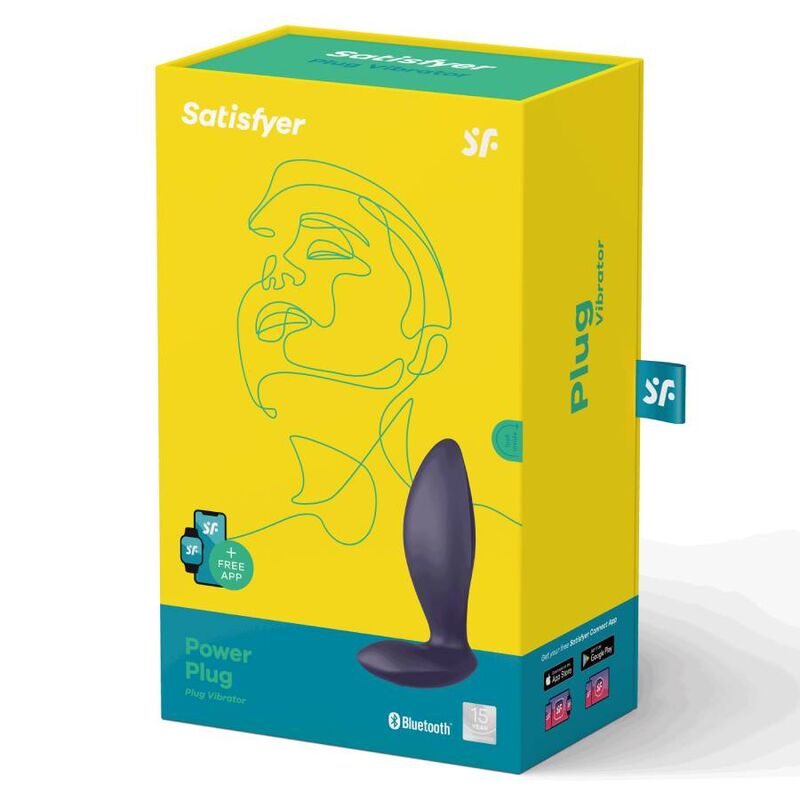 SATISFYER – POWER PLUG PURPLE