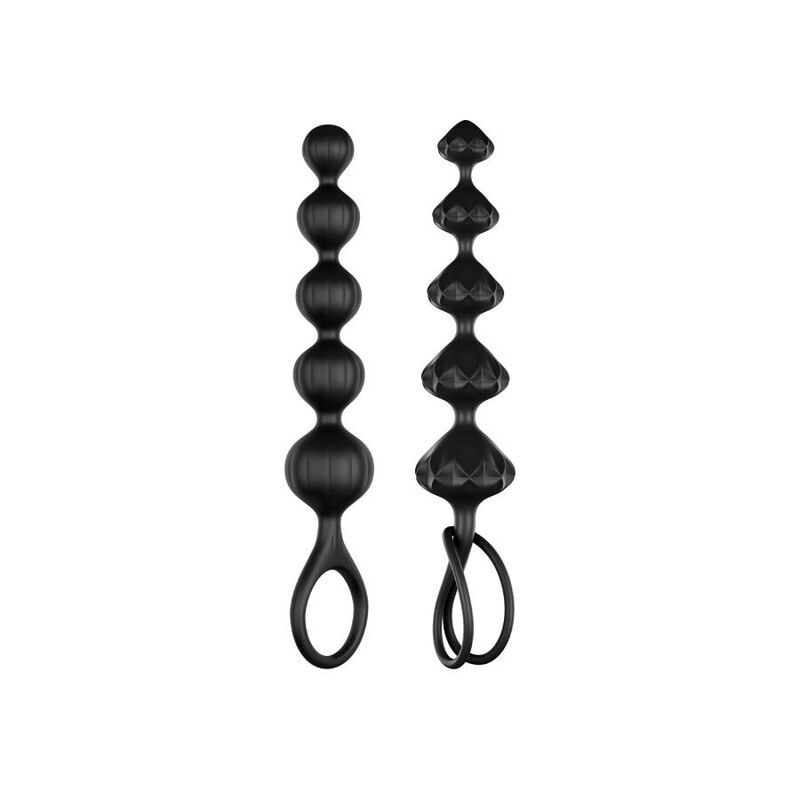 SATISFYER – LOVE BEADS BLACK
