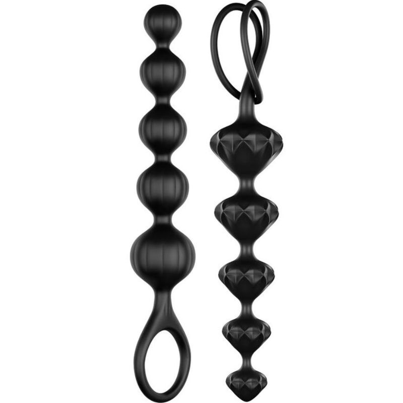 SATISFYER – LOVE BEADS BLACK