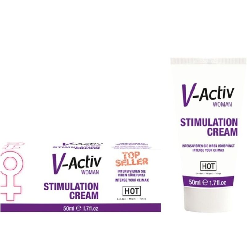 HOT – V-ACTIV STIMULATION CREAM WOMAN 50ML