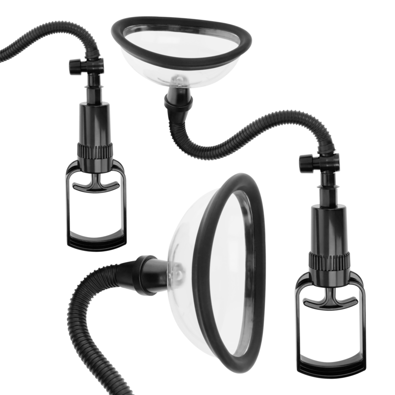 INTENSE – PUMP VAGINAL MANUAL PUMP WITH TWO INTERCHANGEABLE CUPS