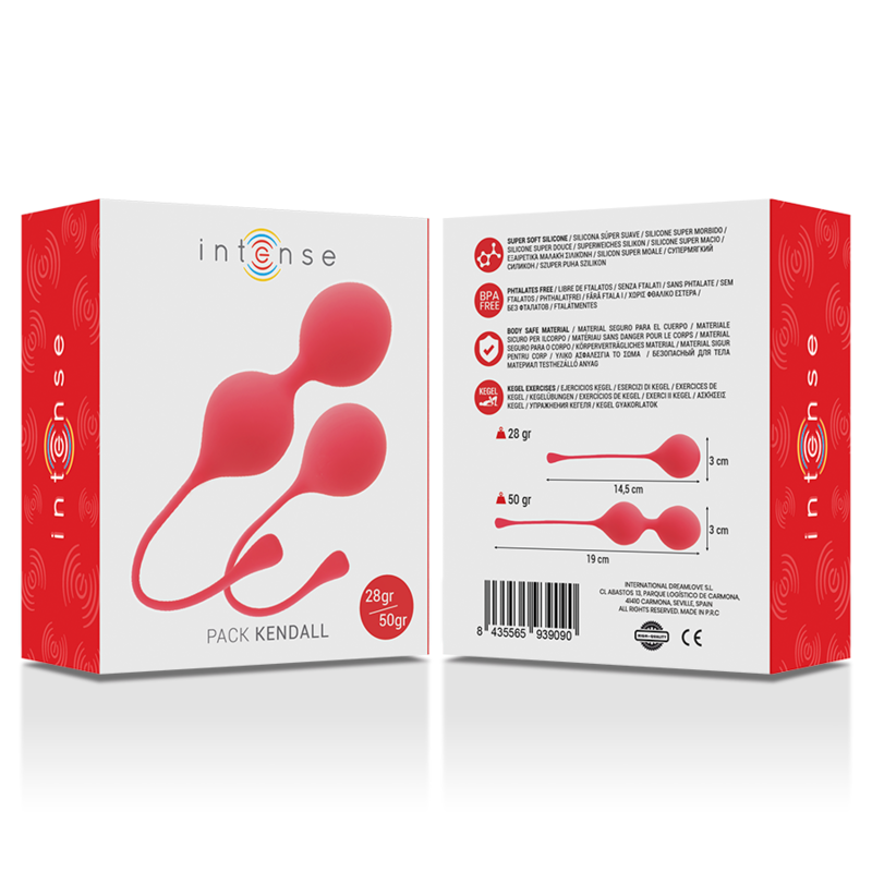 INTENSE – KEGEL BALLS PACK KENDALL RED