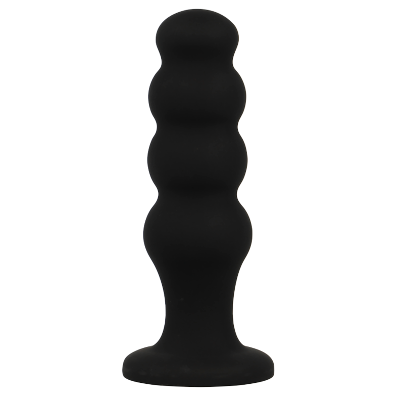 BLACKSILVER – SCOTT PREMIUM SILICONE ANAL PLUG BLACK