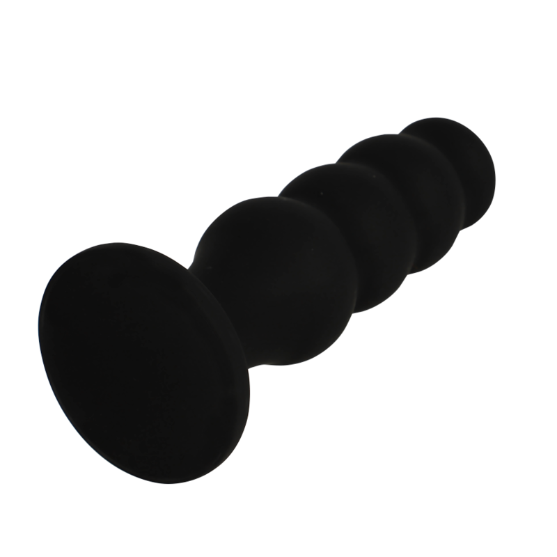 BLACKSILVER - SCOTT PREMIUM SILICONE ANAL PLUG BLACK - Image 4