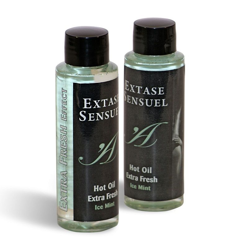 EXTASE SENSUAL – MASSAGE OIL WITH EXTRA FRESH ICE EFFECT 100 ML