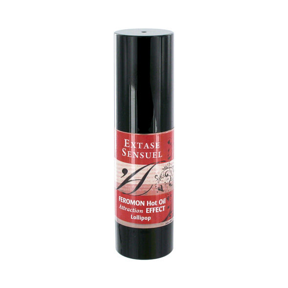 EXTASE SENSUAL – HEATING EFFECT MASSAGE OIL WITH LOLLIPOP PHEROMONES 30 ML