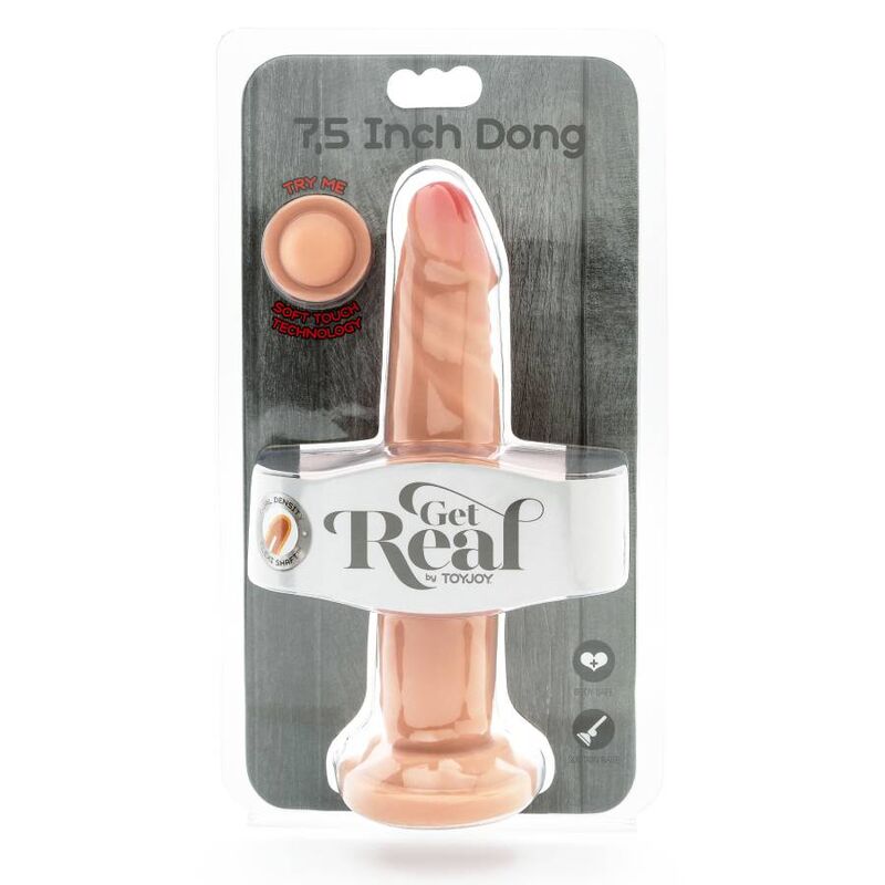 GET REAL - DUAL DENSITY DONG 19 CM SKIN - Image 3