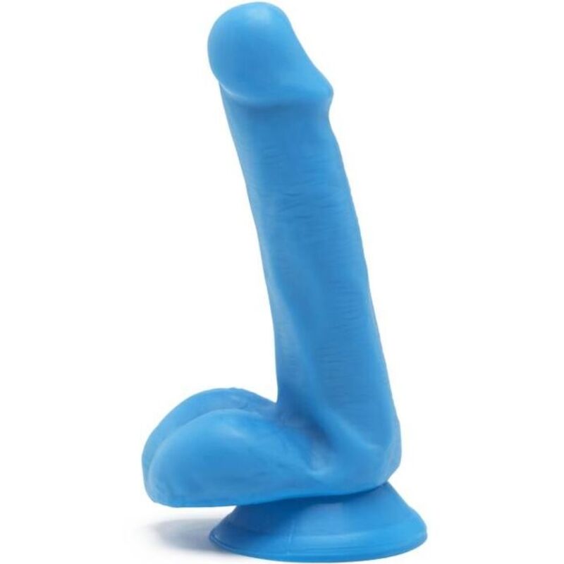 GET REAL – HAPPY DICKS DILDO 12 CM BALLS BLUE