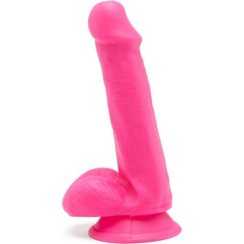 GET REAL – HAPPY DICKS DILDO 12 CM BALLS PINK