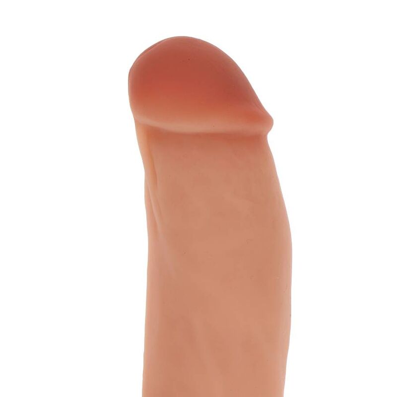 GET REAL – SILICONE DILDO 18 CM W BALLS SKIN