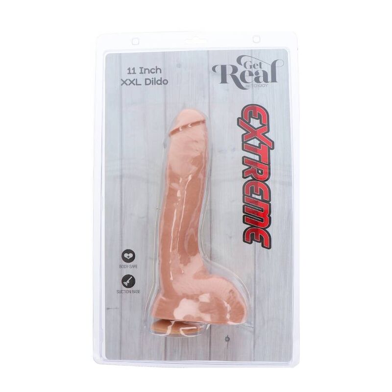 GET REAL - EXTREME XXL DILDO 28 CM SKIN - Image 5