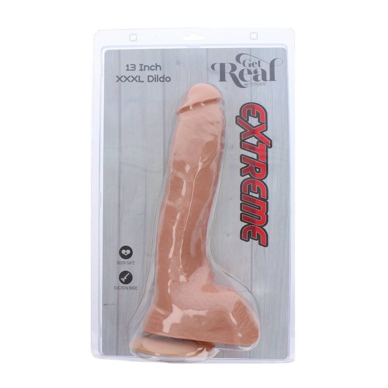 GET REAL - EXTREME XXXL DILDO 34 CM SKIN - Image 5