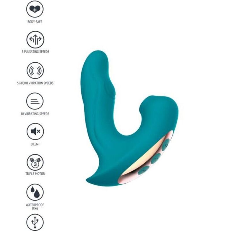 XOCOON – ETERNAL LOVE VIBE STIMULATOR GREEN