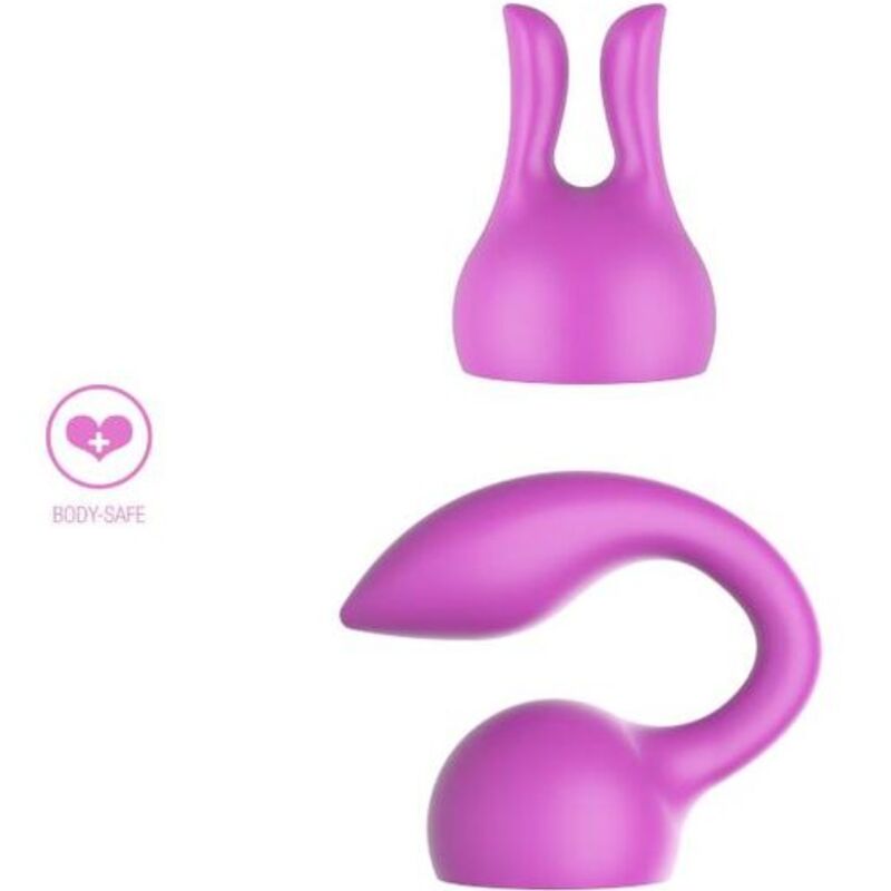 XOCOON – ATTACHMENTS PERSONAL MASSAGER FUCHSIA