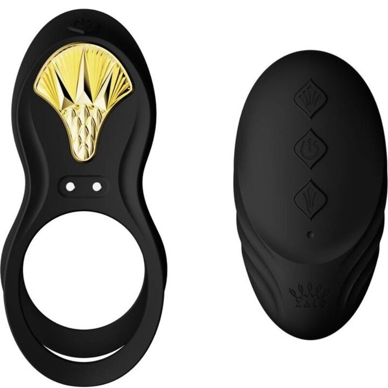 ZALO – BAYEK VIBRATING COUPLES RING BLACK
