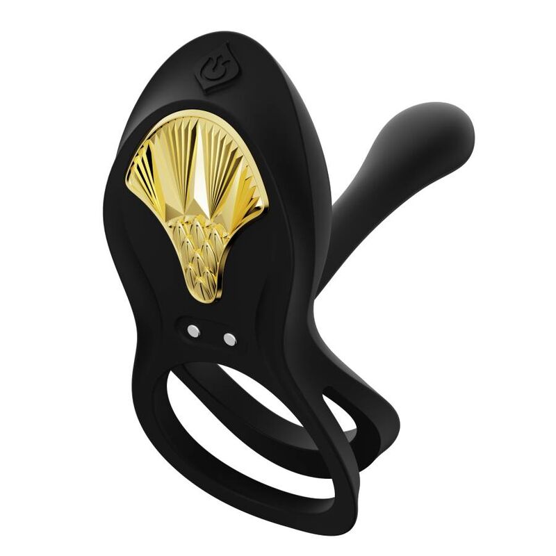 ZALO – BAYEK VIBRATING COUPLES RING BLACK