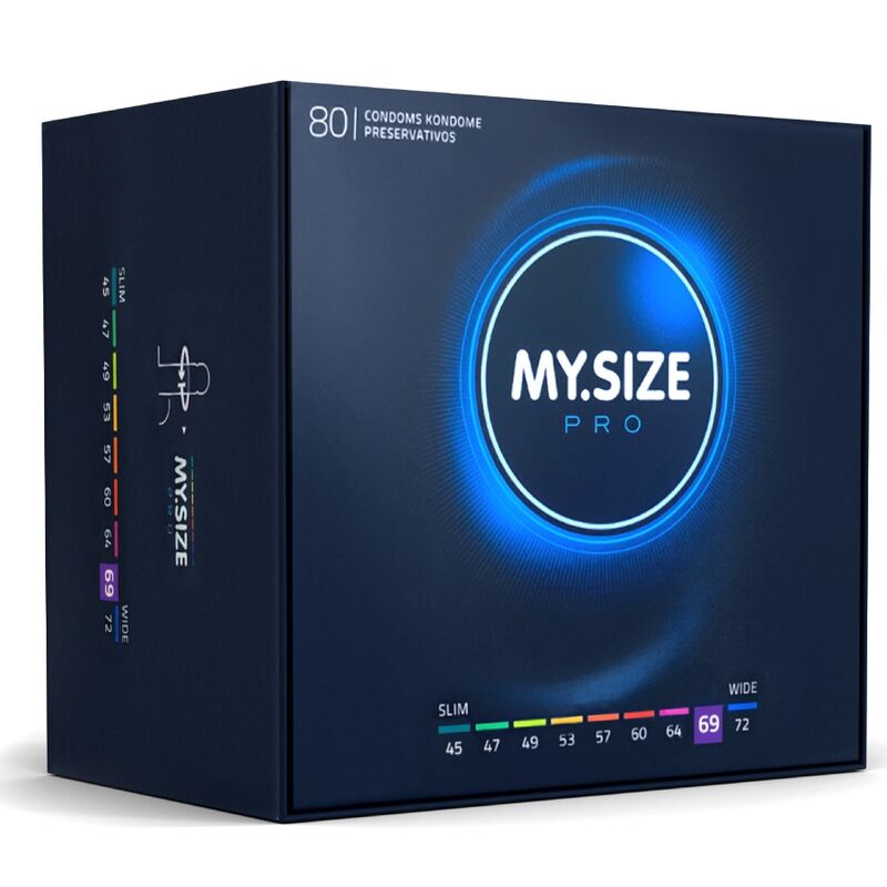 MY SIZE – PRO CONDOMS 69 MM 80 UNITS