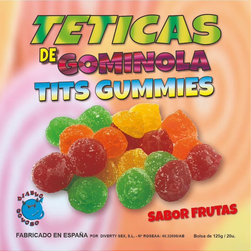 DIABLO GOLOSO – ASSORTED SUGAR GUMMY TEATS