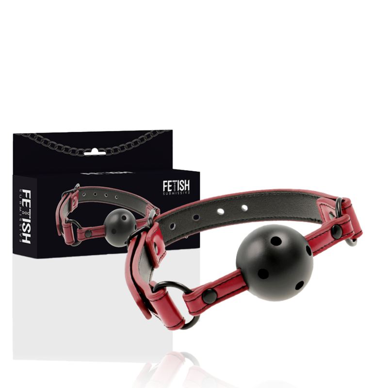 FETISH SUBMISSIVE DARK ROOM – BREATHABLE GAG