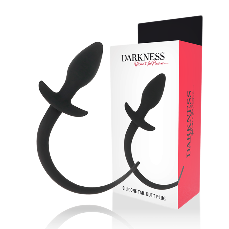 DARKNESS – ANAL PLUG 28 CM BLACK SILICONE
