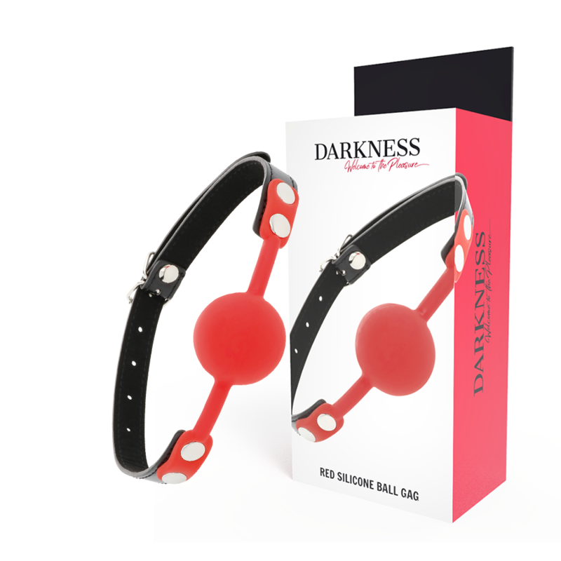 DARKNESS – RED SILICONE GAG