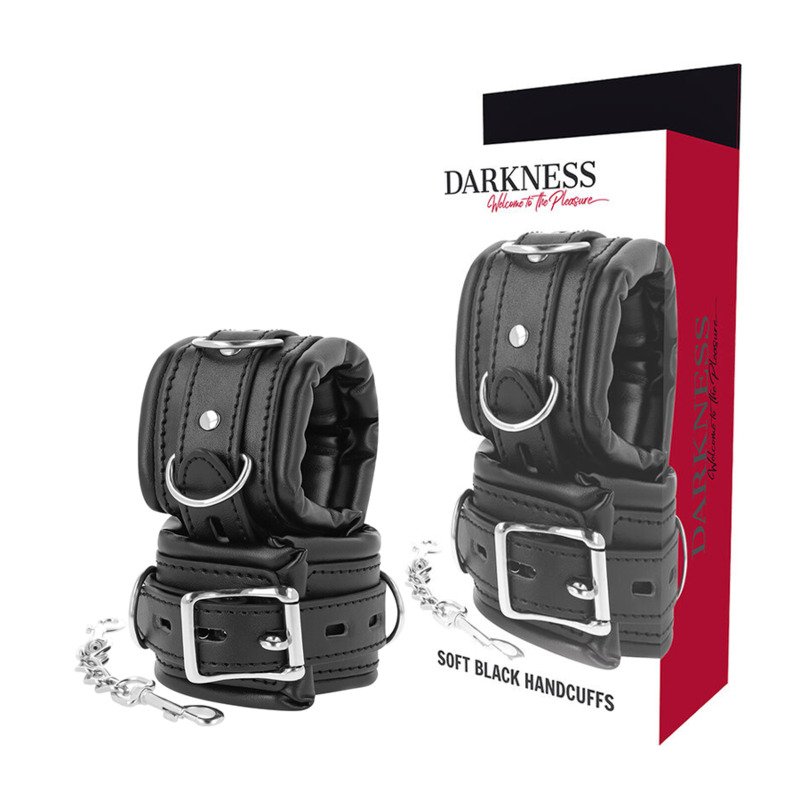 DARKNESS – PADDED BDSM HANDCUFFS