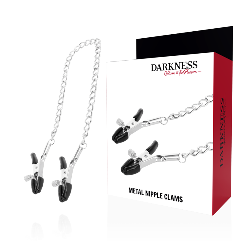 DARKNESS – ADJUSTABLE NIPPLE CLAMPS METAL