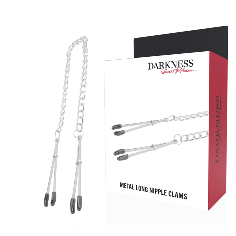 DARKNESS – ADJUSTABLE METAL NIPPLE Clamps