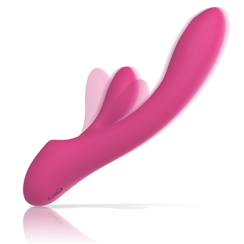 INTENSE – LUIGI RABBIT VIBRATOR PINK LIQUID SILICONE