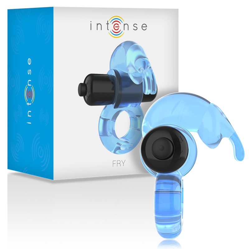 INTENSE – FRY BLUE VIBRATING RING