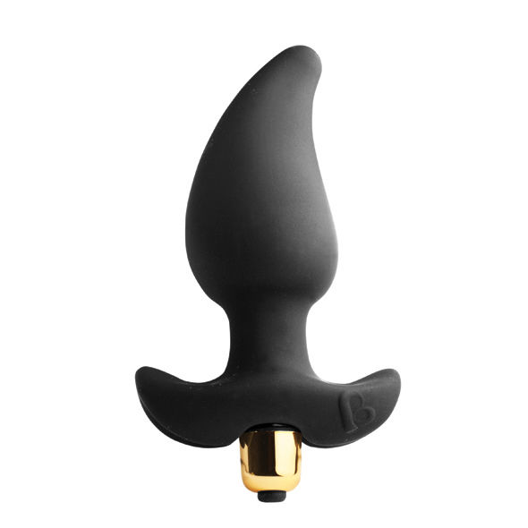 ROCKS-OFF – BUTT QUIVER P-POINT STIMULATOR 7 SPEEDS BLACK