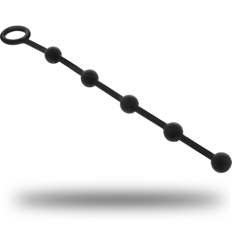 BLACKSILVER – KORG ANAL ROSARY SILICONE INITIATION 21 CM