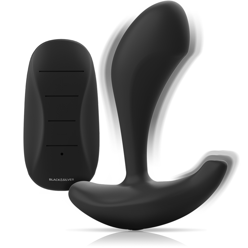 BLACKSILVER - DWAYNE ANAL PLUG SILICONE REMOTE CONTROL - Image 3