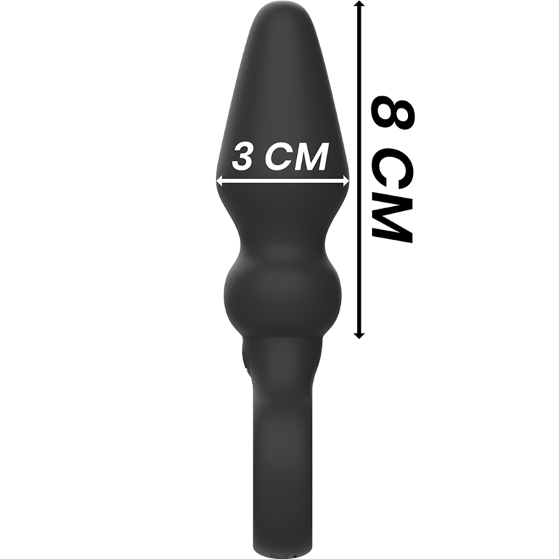 BLACKSILVER - OZZY POWERFUL SILICONE ANAL PLUG - Image 4