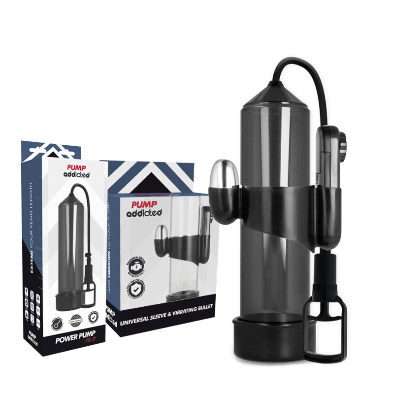 PUMP ADDICTED – RX7 BLACK VIBRATOR