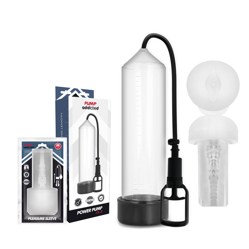 PUMP ADDICTED – RX7 TRANSPARENT WITH MASTURBATOR
