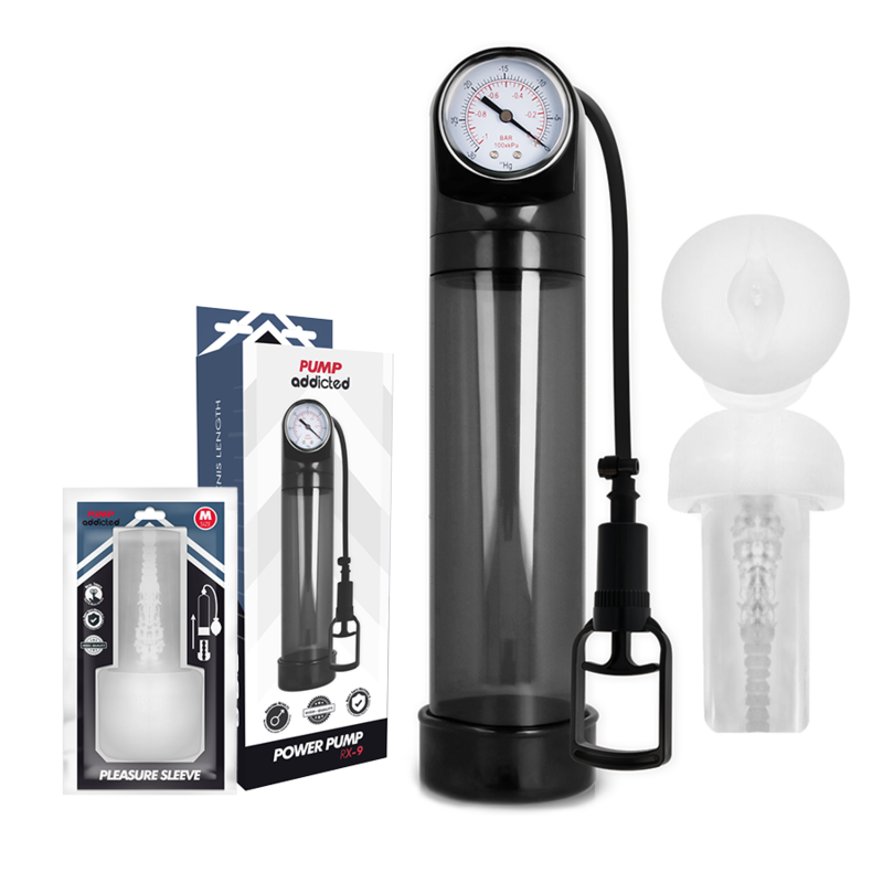 PUMP ADDICTED – RX9 BLACK WITH MASTURBATOR