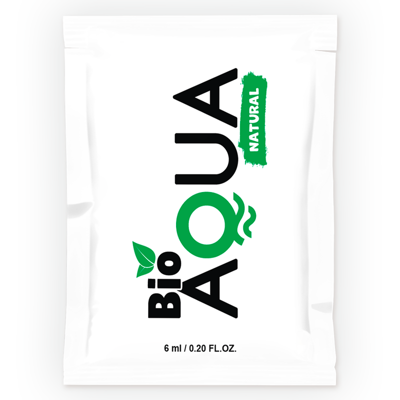 BIOAQUA – WATERBASED LUBRICANT NATURAL INGREDIENTS 6 ML