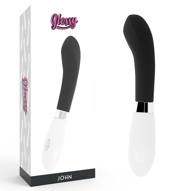 GLOSSY – JOHN VIBRATOR BLACK