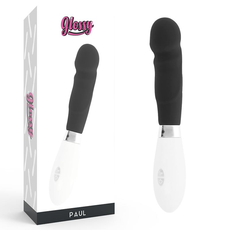 GLOSSY – PAUL VIBRATOR BLACK