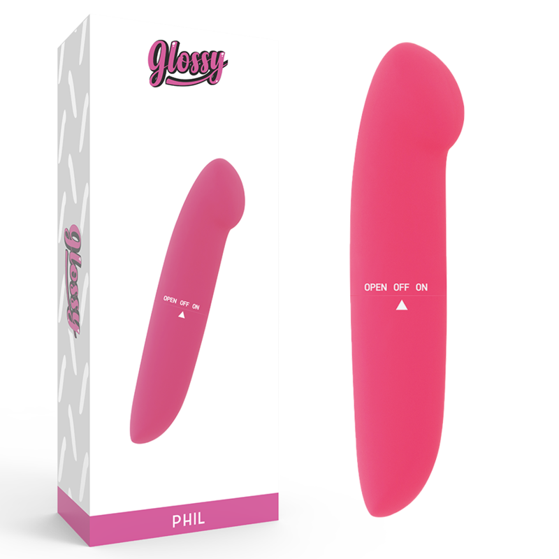 GLOSSY – PHIL VIBRATOR PINK