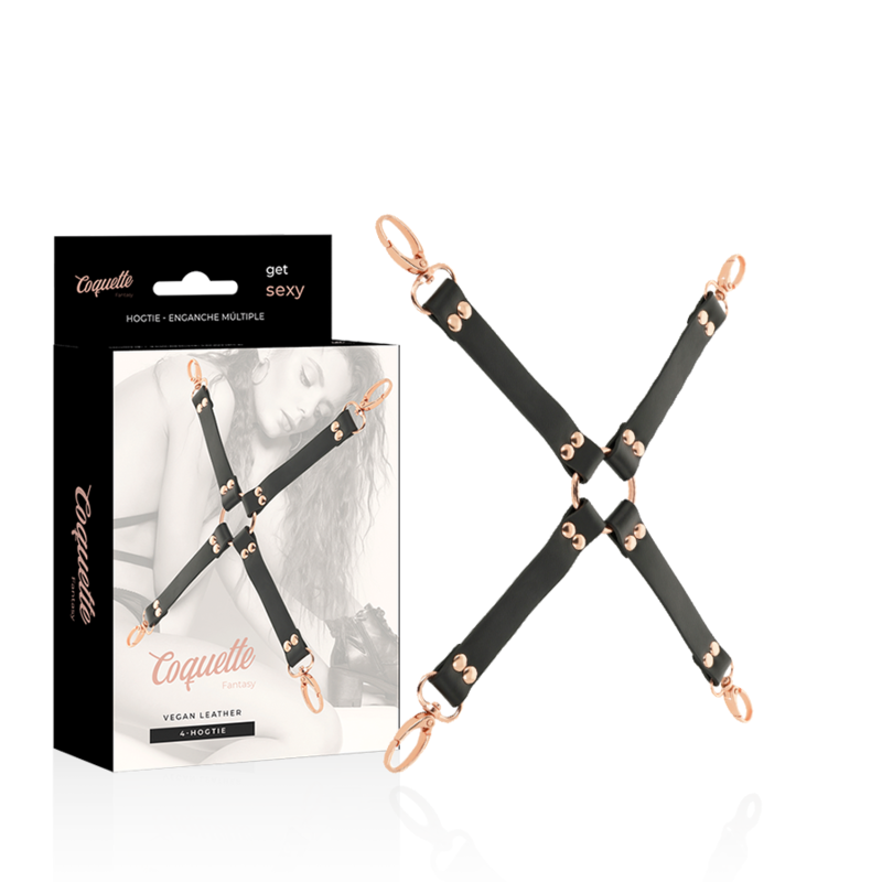 COQUETTE CHIC DESIRE – FANTASY VEGAN LEATHER HOG TIE