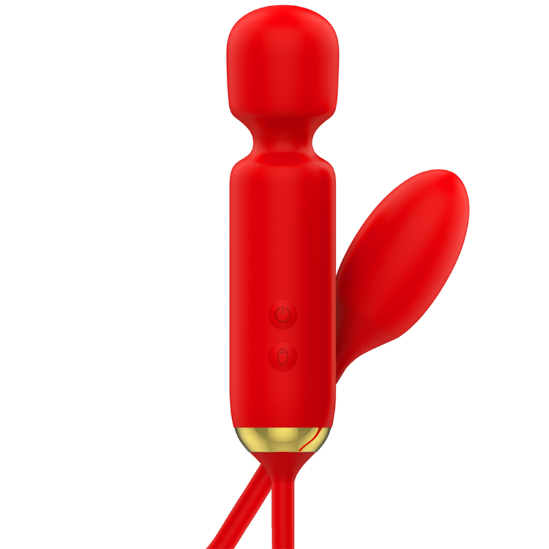 MIA – TOSCANA DOUBLE PLEASURE WAND + VIBRATING EGG